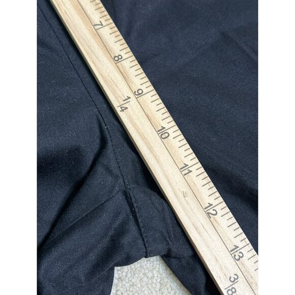 Dickies Women's Medium Black Pink Racing Stripe Drawstring Waist Scrub Pants NWT - Picture 12 of 12